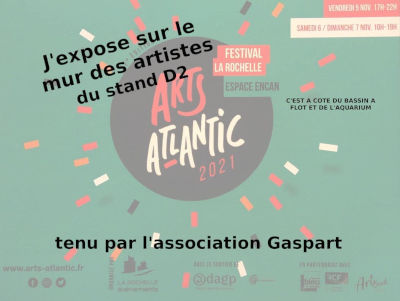 expo Art Atlantic 2021,  Kim R. RENAUD